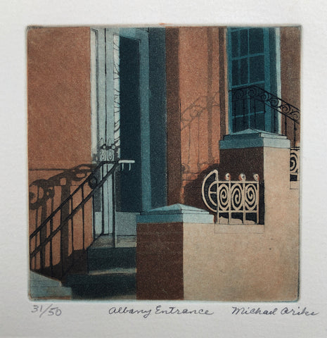 Albany Entrance, by Michael Arike, Amer., (B. 1933)