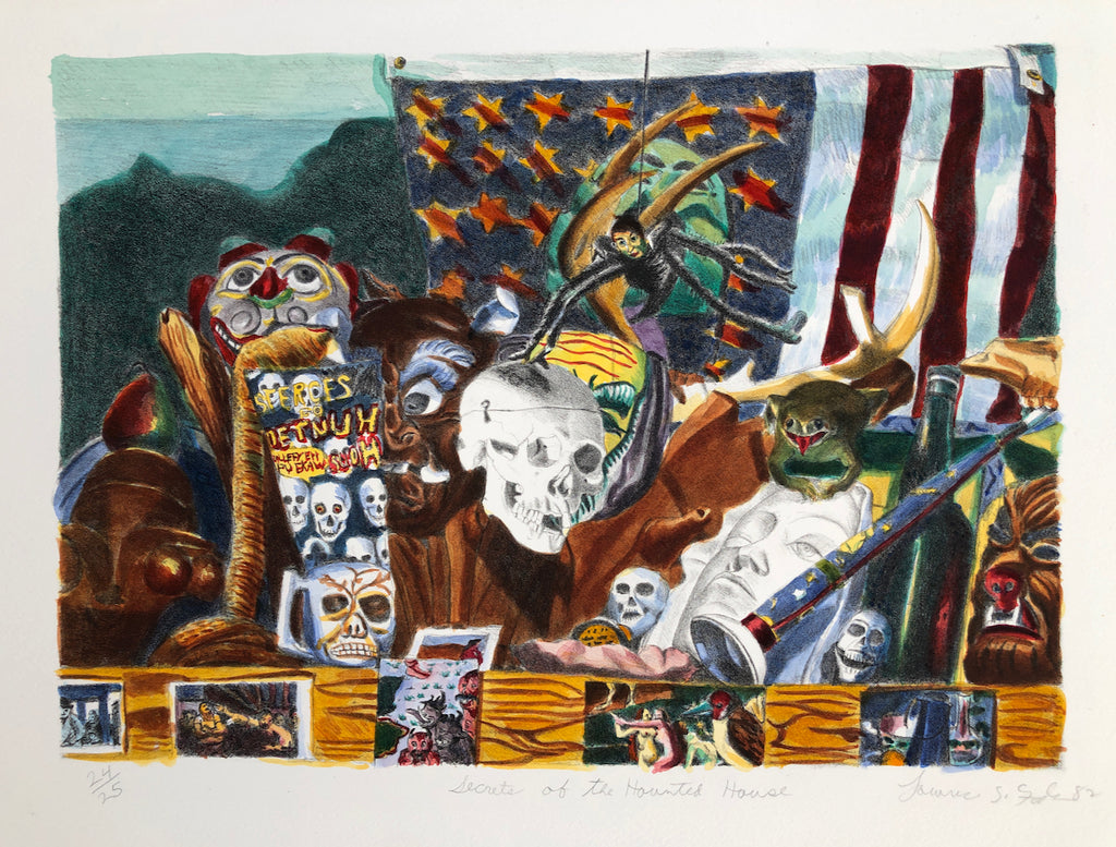 Secrets of the Haunted House, by Lawrence Steven Faden, Amer., (b. 1942)