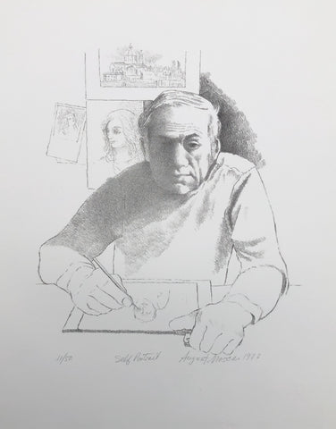 Self Portrait, by August Mosca, Amer., (1905-2003)