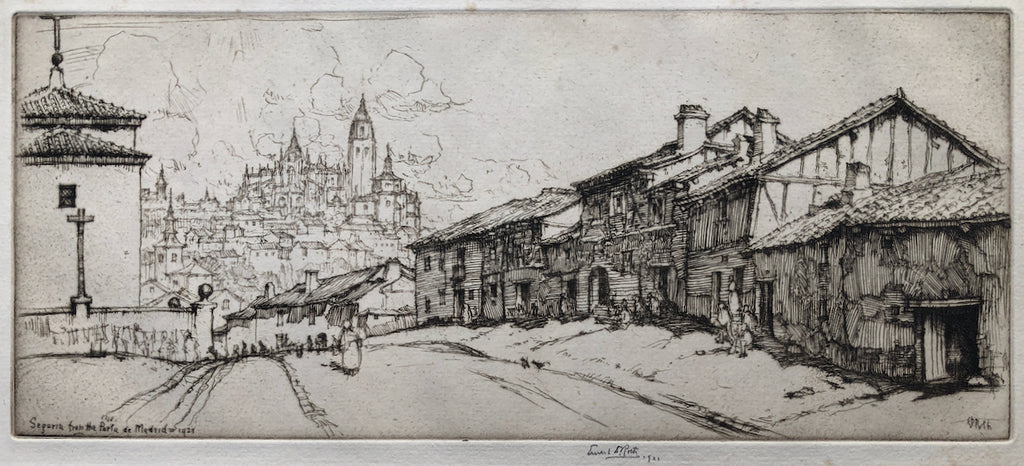 Approach to Segovia, Ernest D. Roth, Amer., (1879-1964)
