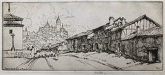 Approach to Segovia,  Ernest D. Roth, Amer., (1879-1964)