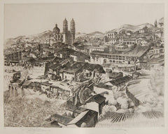 "Light and Shade, Taxco" by John Taylor Arms, Amer., (1887-1953)