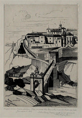 "Sketch: Toledo" by John Taylor Arms, Amer., (1887-1953)