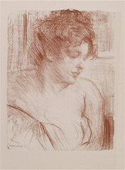 "Lilie" by Albert Belleroche, Welsh-Fr., (1864-1944)