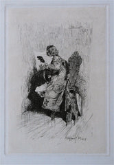 "A Difficult Piece" by Robert Frederick Blum, Amer. 1857-1903)