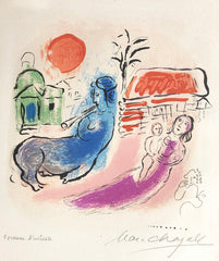 Maternitie Au Centaur by Marc Chagall, Russ.-Fr., (1887-1985)