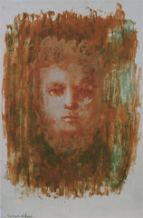 "Head of a Child" by Leonor Fini, Argentinian, (1907-1996)