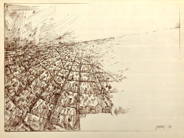 Rome by Norman Gorbaty, Amer., (1932-2020)