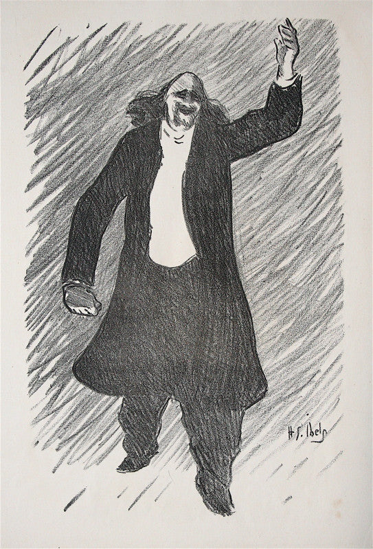 Henri-Gabriels Ibels Dans le Theatre