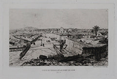 "Port De Versailles Au Pont Du Jour" by Maxime Lalanne, Fr., (1827-1886)