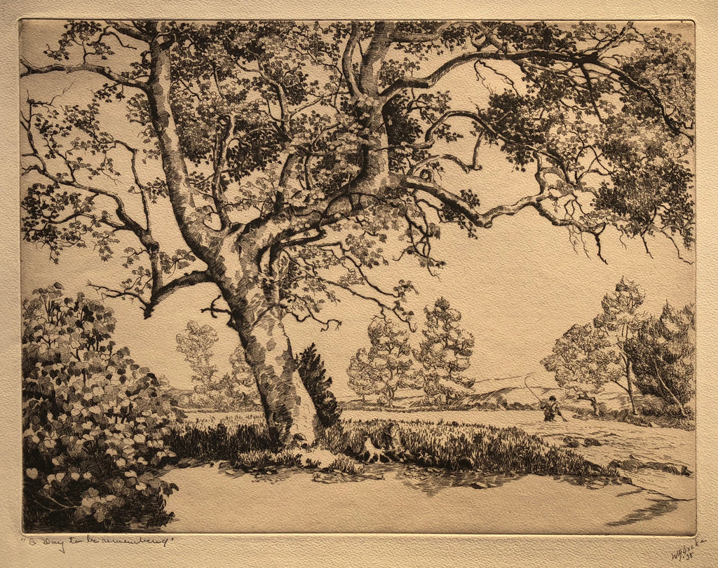 "A Day To Be Remembered" by Walter Ronald Locke, Amer., (1883-1949)