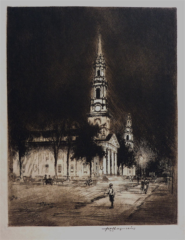 Huc Mazelet Luquiens Nocturne, New Haven Green
