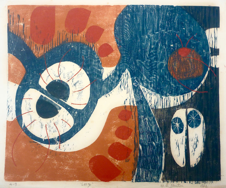"Largo" M. G. Martin, (Amer.,1931-2013)