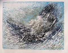 "La Vague (The Wave)" by N. Krishna Reddy, Indian, (1925-2018)