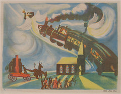 "The Glory Train" by Ruth Starr Rose, Amer., (1887-1965)