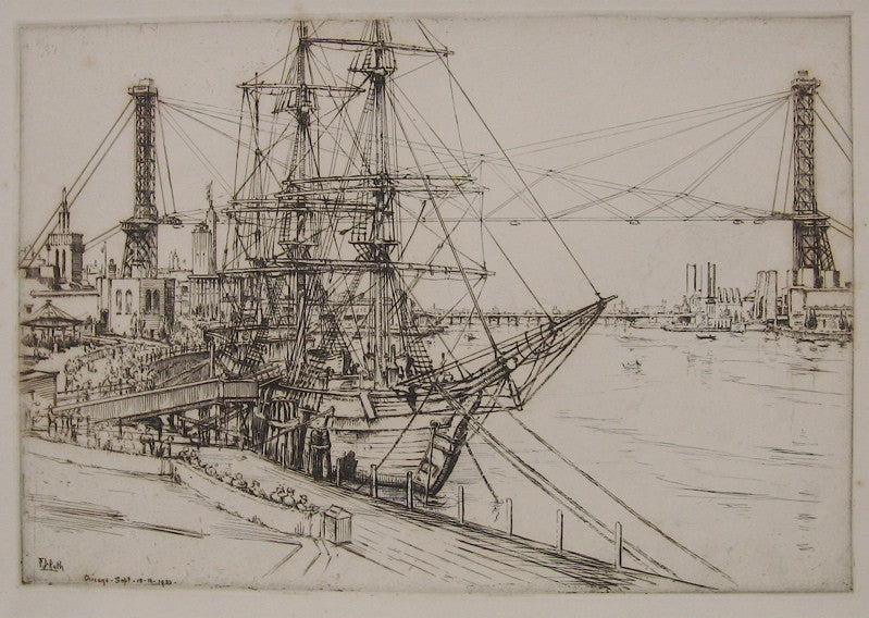 Ernest D. Roth 3 Master at Dock, Chicago