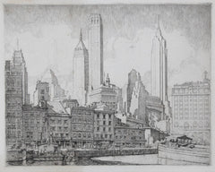 "New York Old and New" by Ernest D. Roth, (Amer., 1879-1964)