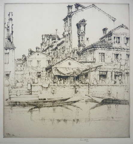 "Fondamento Rielo Venice" by Ernest D. Roth, (Amer., 1879-1964)