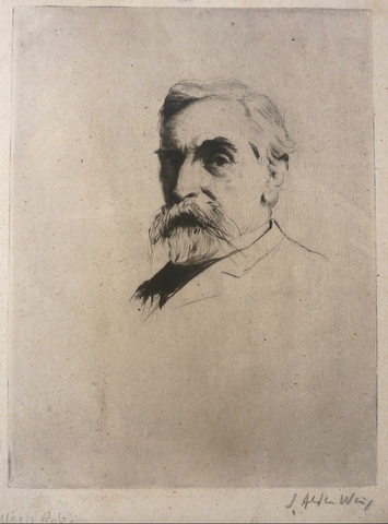 "Robert Walter Weir" by J. Alden Weir, Amer., (1852-1919)