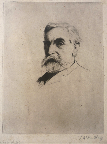 "Robert F. Weir" by J. Alden Weir, Amer., (1852-1919)