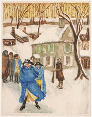 "Winter of 1777 at Valley Forge" by Wuanita Smith, Amer., (1866-1959)