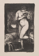 "Nude with Conch" by Albert Sterner, Amer., 1863-1946)