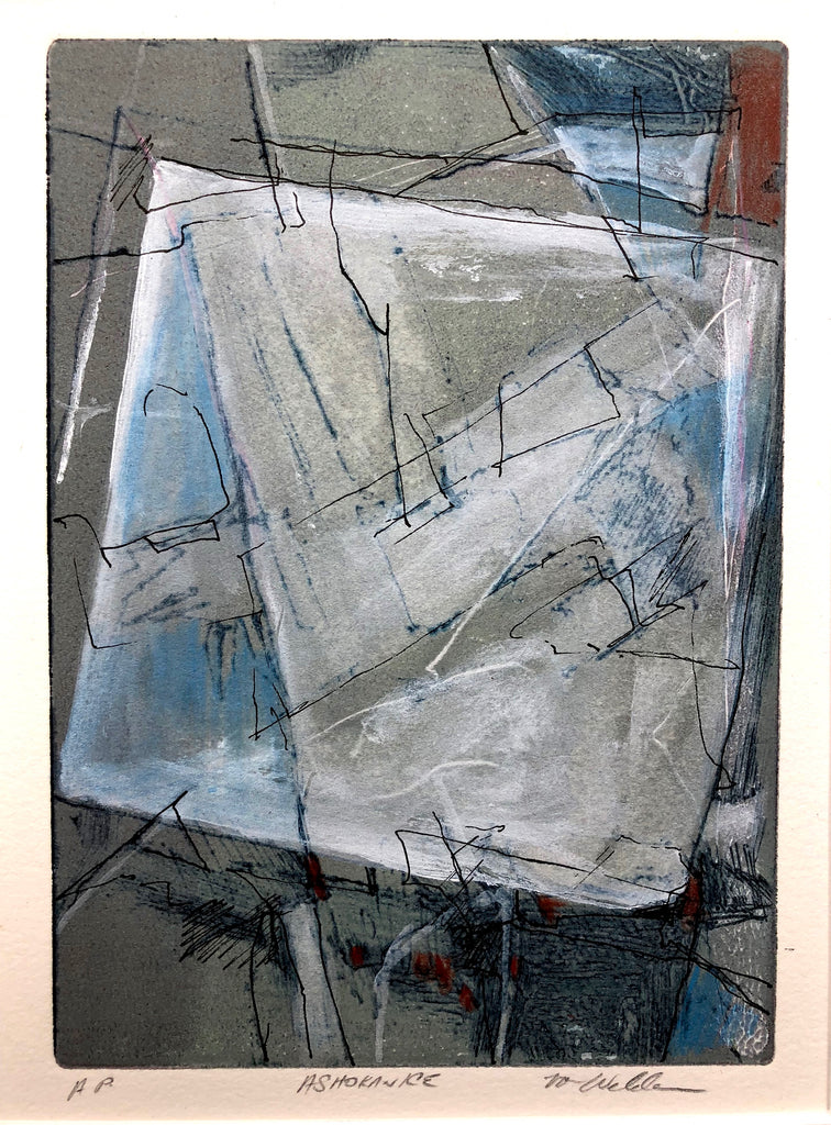 "Ashokan Ice" by Dan Welden, Amer., (B.1941)