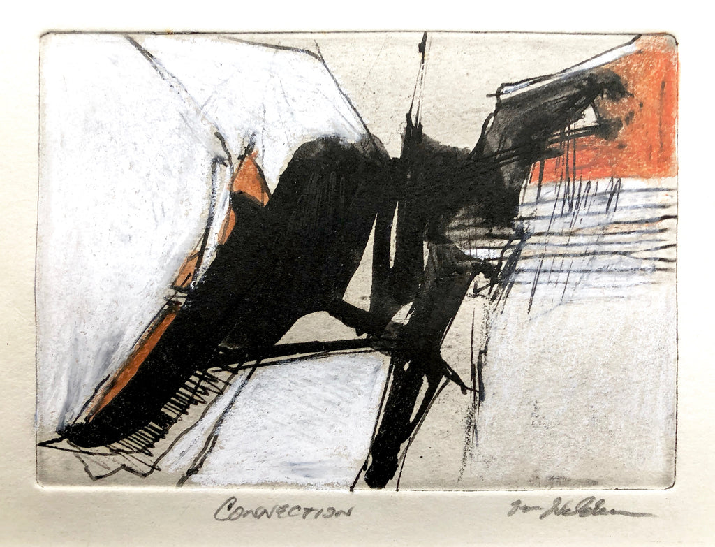 "Connection" by Dan Welden, Amer., (B. 1941)