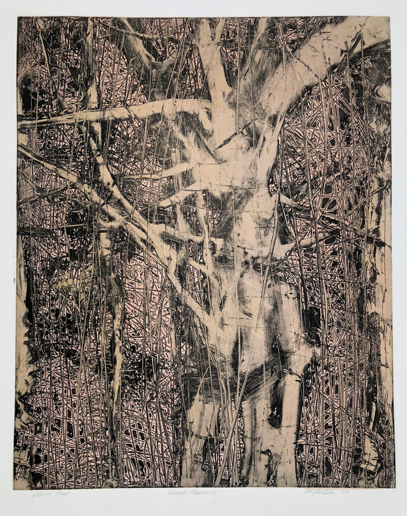 "Forest Murmurs" by Dan Welden, Amer., (B.1941)