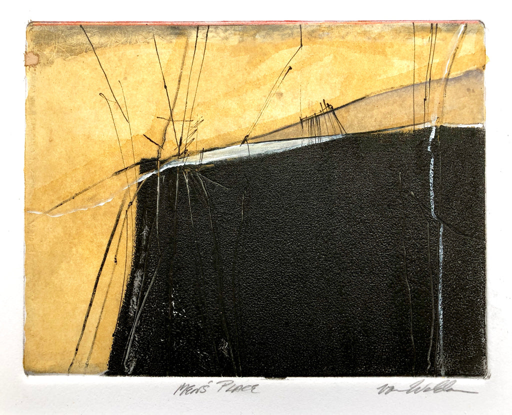 "Men's Place" by Dan Welden, Amer., (B.1941)