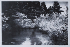 "Corbett's Pond" by Stow Wengenroth, Amer., (1906-1978)