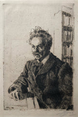 August Strindberg, Anders Zorn, Swedish, (1860-1920)