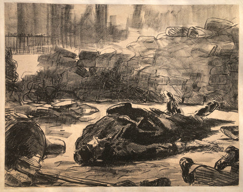 Edouard Manet, French, (1832-1883), GUERRE CIVILE (CIVIL WAR)