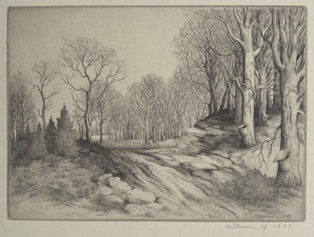 Thomas W Nason, Amer., (1889-1971), Approach of Spring