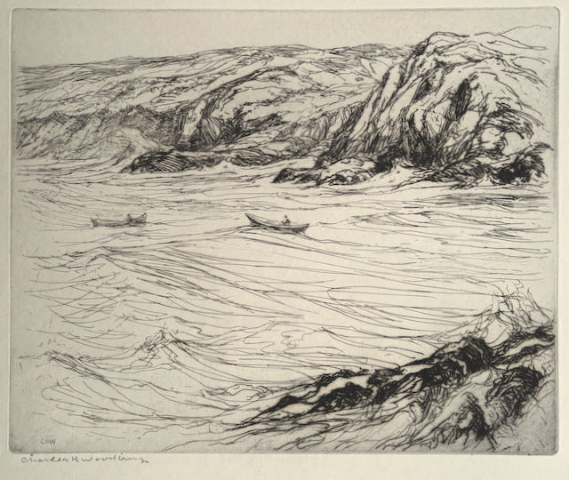 Charles H Woodbury, Amer. , (1864-1940), Sea Pasture