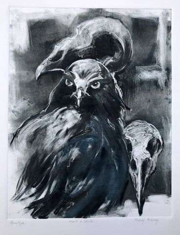 Hawk + Skulls, Melody Asbury, Amer., (B. 1948)