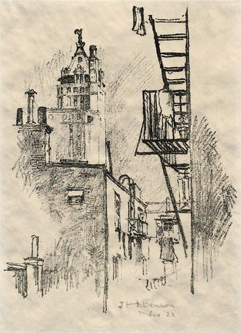 John Howard Benson Rooftops & Fire Escapes