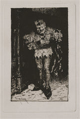 "The Court Jester" by William Merritt Chase, Amer., (1849-1916)