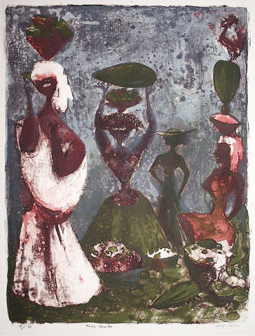 Adolf Dehn Four Caribes