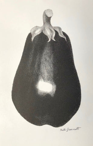 Eggplant, by Ruth Chrisman Gannett, Amer., (1896-1979)