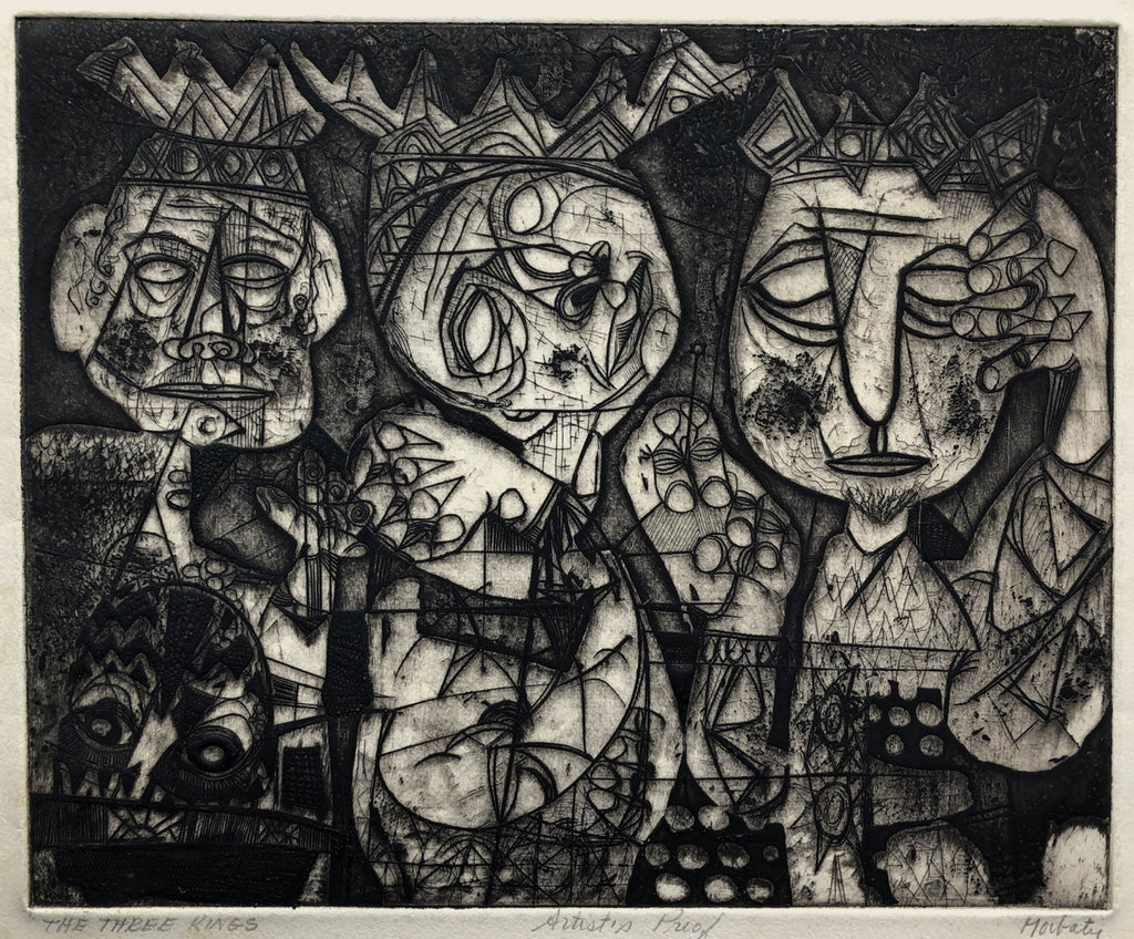 The Three Kings by Norman Gorbaty, Amer., (1932-2020)