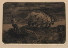 "The Toilers" by George Overbury Pop Hart, Amer., (1868-1933)
