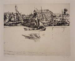 "Willemstad, Curacao D. W. I." by Philip Kappel, Amer., (1901-1981)