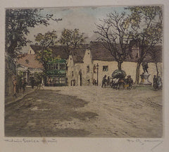 "Beethoven's House, Vienna" by Tanna Kasimir-Hoernes, Austrian, (1887-1972)