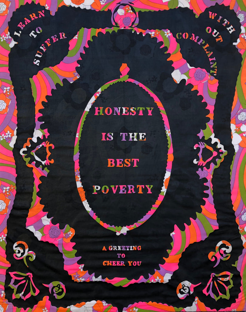 Honesty is The Best Poverty by William Kent, Amer., (1919-2013)