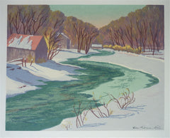 "Mid Winter" by Ella Fillmore Lillie,  (Amer., 1887-1973)