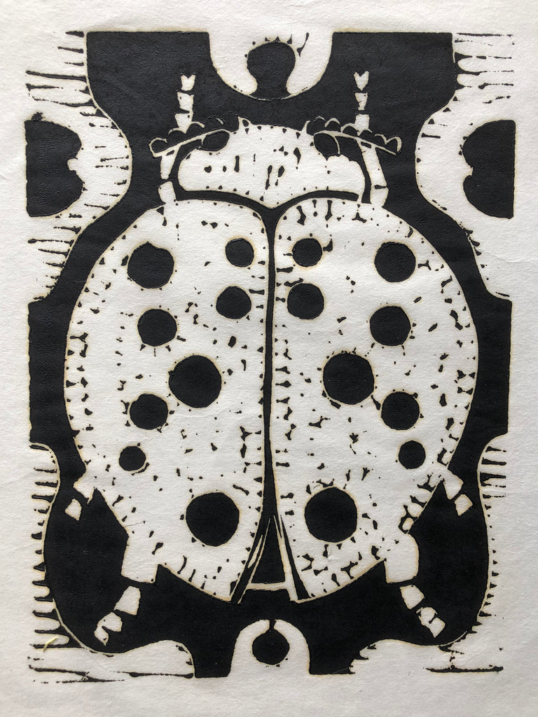 "Lady Bug Beetle" by M. G. Martin, Amer., (1931-2013)