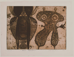 "Moon Monsters" by M. G. Martin, Amer., (1931-2013)