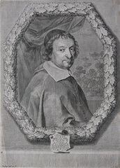 "Victor LeBoutillier: Archeveque de Tours" by Claude Mellan, Fr., (1598-1688)