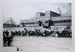 "Palace of Sennacherib" by Charles F. W. Mielatz, German-Amer., (1864-1919)